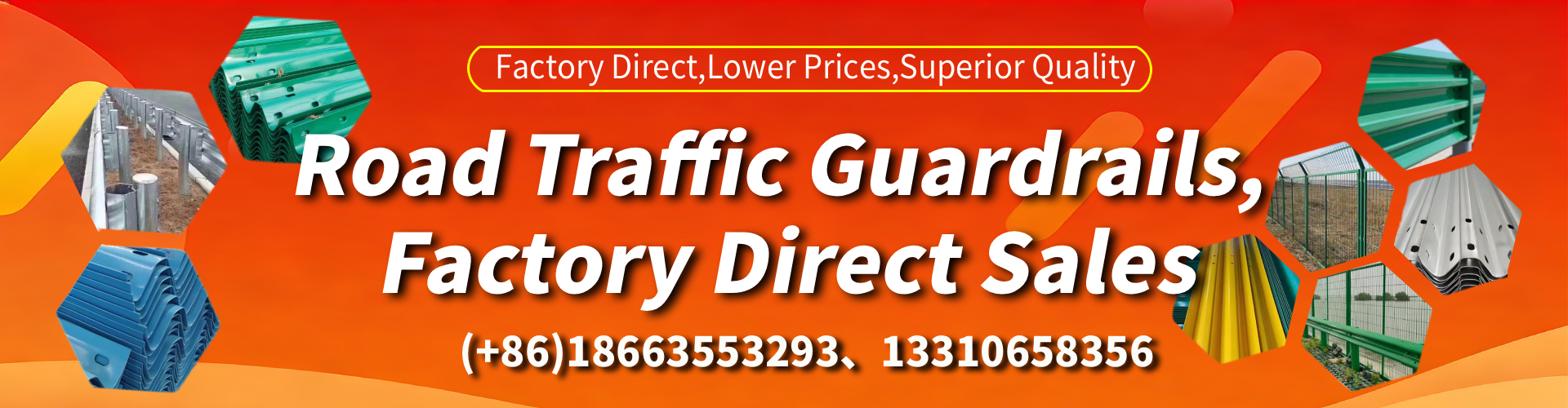 New Brunswick Traffic Barrier Manufacturer, Road Barrier, Wave Beam Guardrail, Anti-collision Barrier, Isolation Barrier, Protective Fence